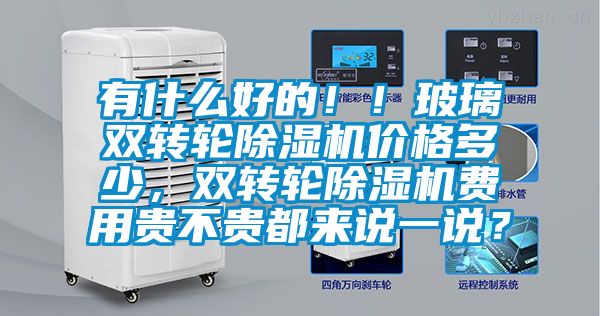 有什么好的?。〔Ａщp轉(zhuǎn)輪除濕機(jī)價格多少，雙轉(zhuǎn)輪除濕機(jī)費(fèi)用貴不貴都來說一說？